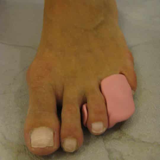 silicona pies